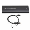 M.2 SATA Hard Drive Enclosure 5Gbps High Speed Tool Free