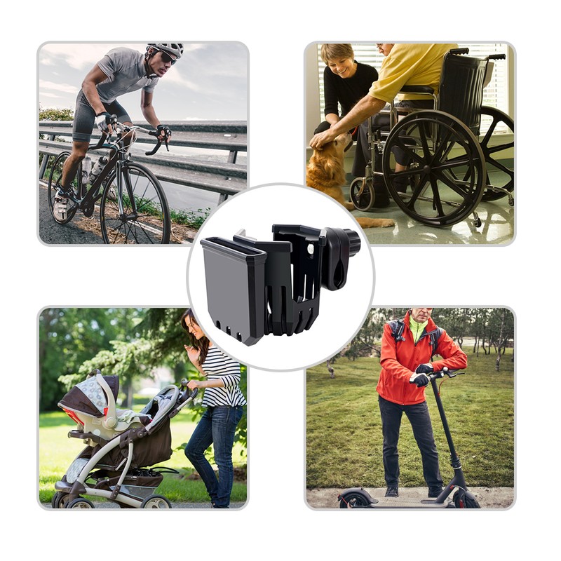 2 in 1 Bike Cup Holder Bicycle Handlebar Cup Holder