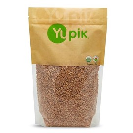 Yupik Organic Spelt Kernels, 2.2 lb (35.2 oz), Non-GMO, Kosher, Vegan, Raw Hulled Grains, Unsalted, Source of Fiber, Ideal for Baking & Cooking