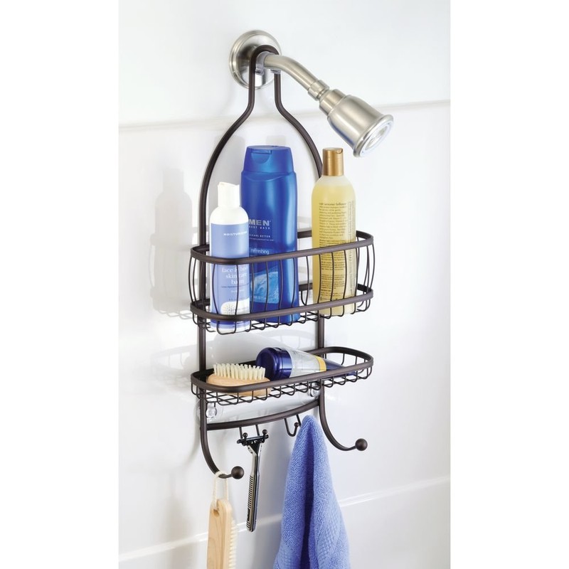 iDesign 61971 York Lyra Hanging Shower Organizer - 10" x