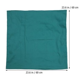 ULTECHNOVO 3pcs Surgical Care Operating Comfortable Room Absorbent Towels Professional Home Cotton Practical Cloth Green Medical for Wrap Xcm Towel