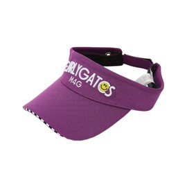 Parly Gates 053-5287602 Unisex Tech Visor (Basic, Absorbent, Quick-Drying, UV Protection), Golf Hat, 070_Wine, Free size