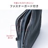 Sanwa Direct 200-BAGIN012/013/024 Travel Pouch, Gadget Pouch, Storage Pouch, Large