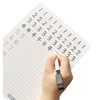 Dry Erase Alphabet Tracing Board: Letter and Numbers Handwriting Practice