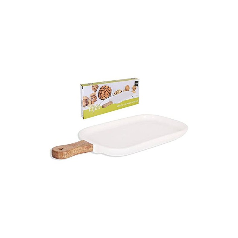Wooden Tray with Handle 32.5 x 14.5 x 2 cm