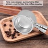 Coffee Bottomless Portafilter Handheld Stainless Steel Bottomless Filter for HouseholdRosewood