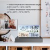 Digital Alarm Clock Temperature Humidity Weather Forecast Electronics Desktop Table