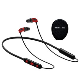 Muffpro Bluetooth Earplug Headphones Hearing Protection Ear Plug Earbuds with 29dB NRR Noise Reduction for Lawn Mowing