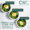 COOK WITH COLOR 350W Electric Double Layer Egg Cooker -