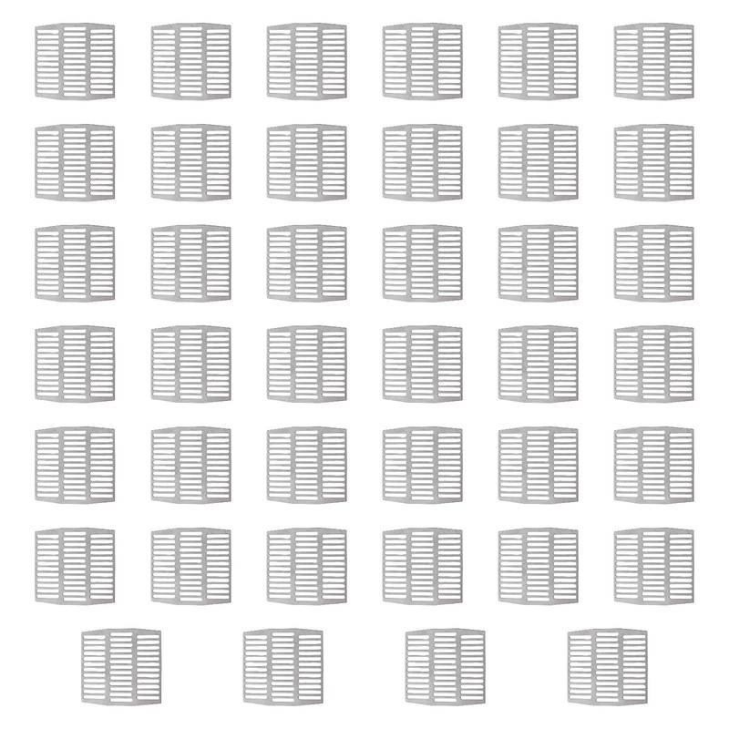 Sharplace 40Pcs Stainless Steel Brick Weep Hole Covers Fill Weep