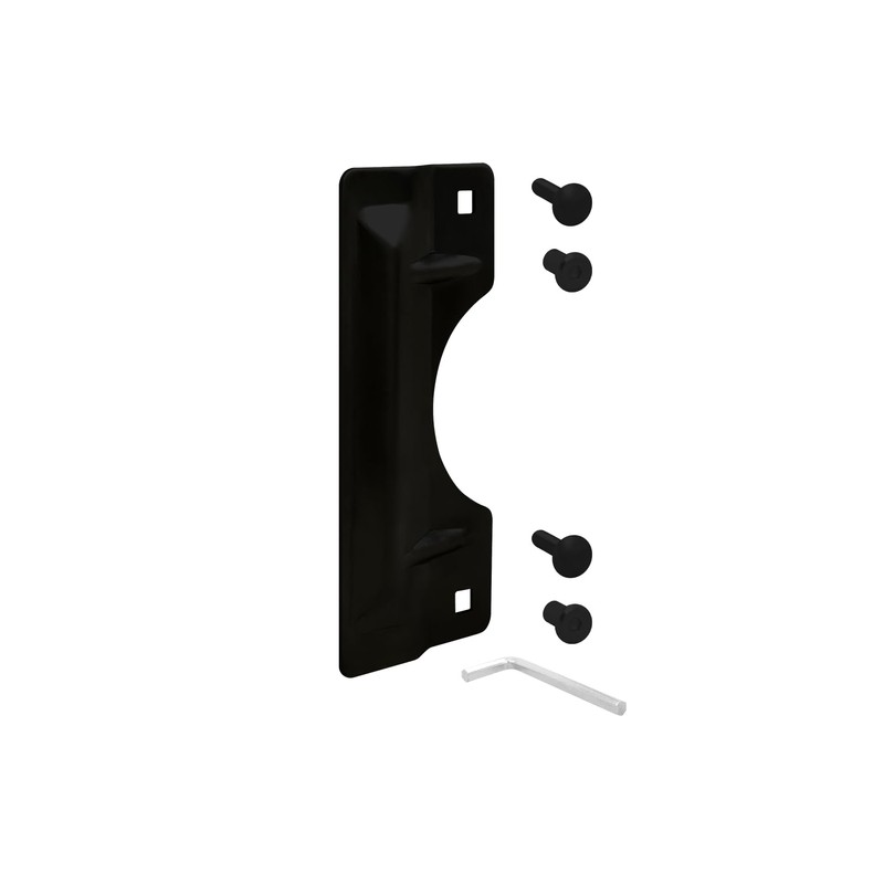 "Nuk3y Door Latch Guard Protector Stainless Steel for Out Swing