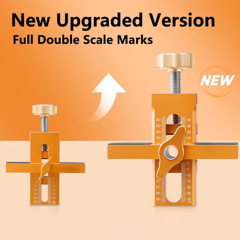 Cabinet Door Installation Positioner, Cabinet Door Mounting Device for Easy