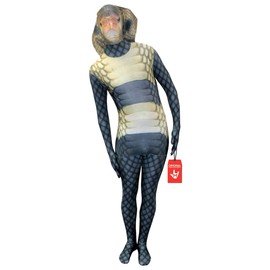 Morphsuits King Cobra Kids Animal Planet Costume - Size Large 4'-4'6 (120cm-137cm)