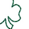 Lighted St. Patrick's Day Irish Shamrock Window Silhouette - 17"