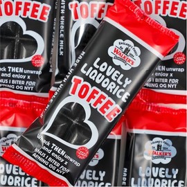 Generic VIMIX Various Flavour Walkerss Nonsuch Toffee Bars 50g (12 Bars, Lovely Liquorice)