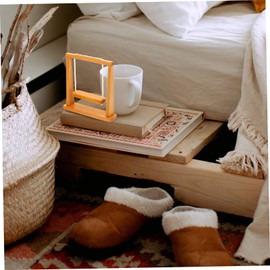 BESTonZON Swing Model Dollhouse Porch Swing Miniature Porch Swing Mini Swing Toy Mini Furniture Model Dollhouse Decoration Dollhouse Miniature Swing Wood