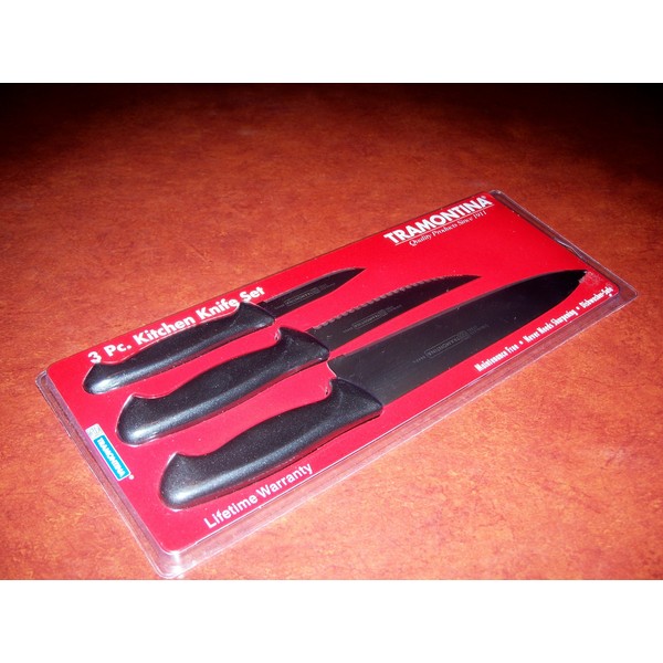 Tramontina MfrP Knife Set 3PC DIAMONT MfrPartNo 80020/505