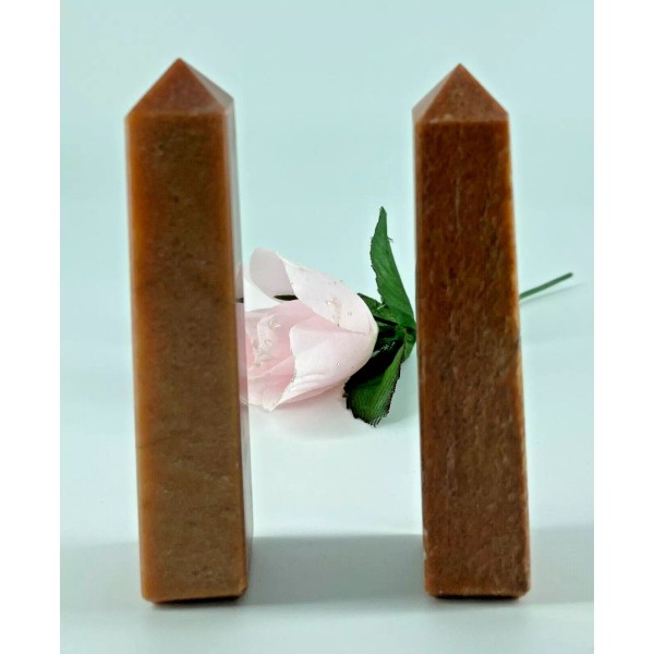Peach Aventurine Tower Point