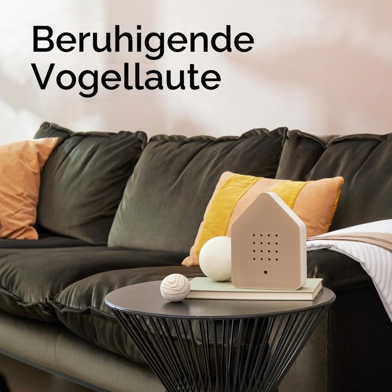 Relaxound Original Zwitscherbox Taupe