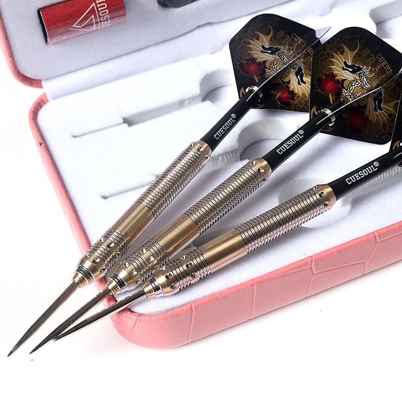 Cuesoul Dragon Deluxe Brass Steel Darts, 21 Grams