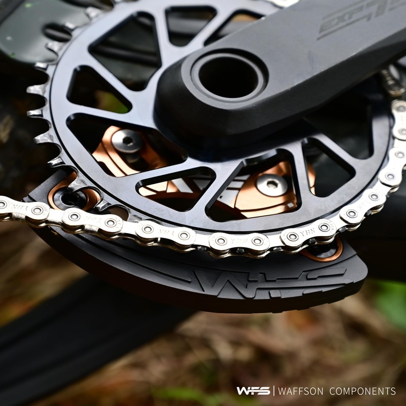 WFS ARMOR-B Bash Guard 34-38T, ISCG05 Mount, MTB Mountain Bike
