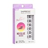 KISS imPRESS False Eyelashes, Lash Clusters, Falsies, Airy Wispy', 12mm-14mm,