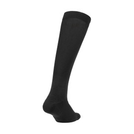 2XU Unisex FLIGHT COMPRESSION SOCKS LIGHT CUSHION Light Cushion Compression Socks Black/Black (BLK/BLK)