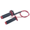 Red 22mm Handlebar Grip Throttle Cable for Pit Bike Dirt
