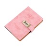 Lock Journal Safe Reliable Waterproof Artificial PU Leather Password Lock