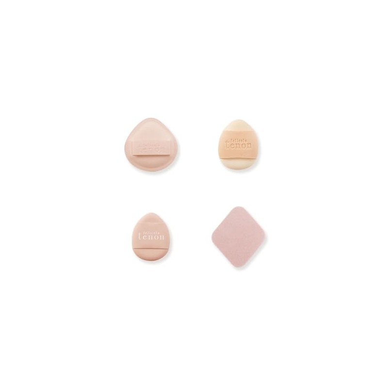 Felicera Latinone Finger Touch Puff FETN 901 (Set of 4)