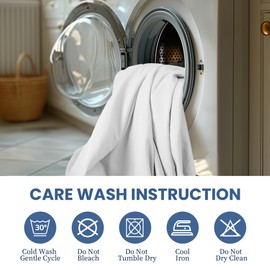 YSSOA Queen Bed Sheet Set-Cooling Breathable & Super Soft 4 Piece Bedding Sheets & Pillowcases with Deep Pockets up to 15", Easy-Fit, Wrinkle, Fade & Stain Resistant, White New