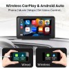 Junsun Universal Wireless CarPlay Portable Tablet with 7" Touch Screen
