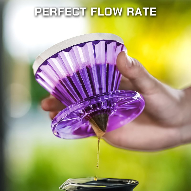 MAVO Pour Over Coffee Dripper, Detachable Hand Drip Brewer, Pour