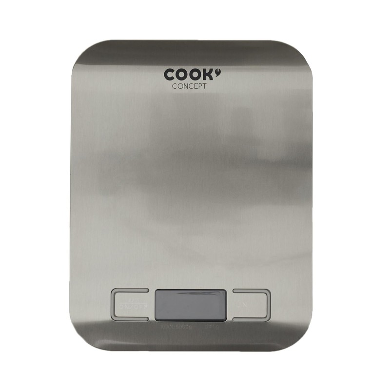Cook Concept KU6610 Electronic Kitchen Scale Digital Rectangular 5 kg