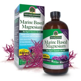 Nature's Answer Nature's Answer Marine-Based Liquid Magnesium 16-Ounces | Multi-Mineral Complex | Supplies 72 Trace Minerals | No Artificial Flavors or Preservatives | Single Count