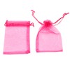 Bezall 100pcs Drawstring Organza Jewelry Candy Pouch Party Wedding Favor
