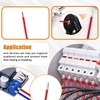 mankk 305 Pcs Wire Ferrules Kits Silver Plated Copper Crimp
