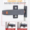 Self-Closing Push to Open Cabinet Hardware CBRIVE 4 Pack Push