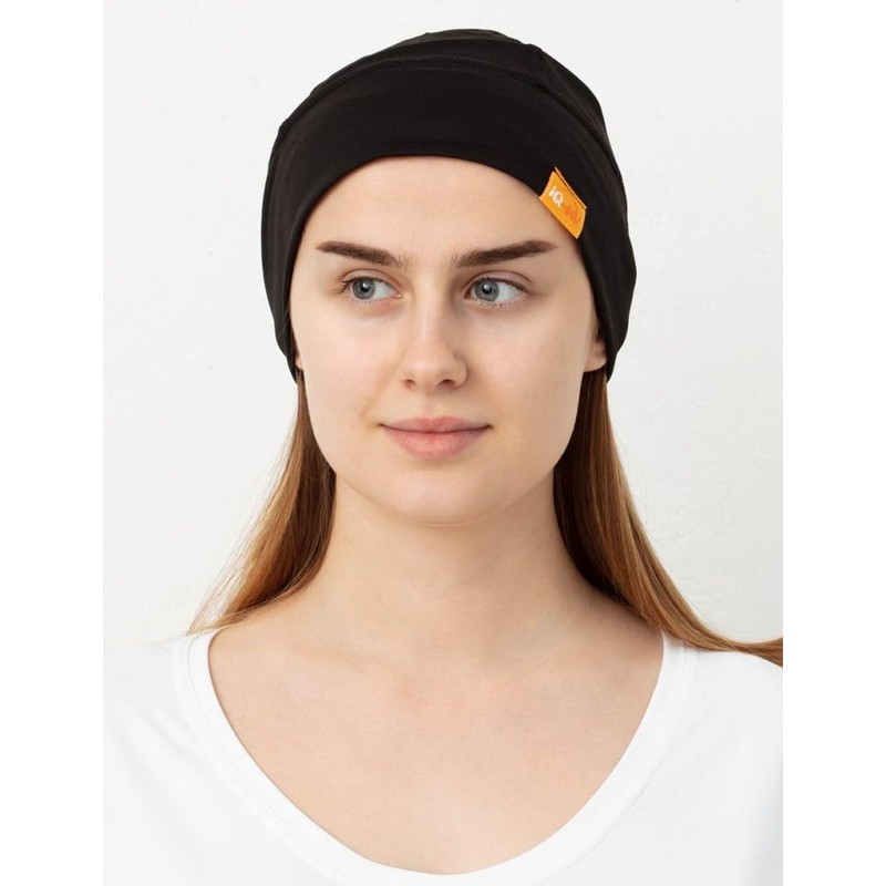 UV Beanie Hat Sun Protection iQ-Company, black