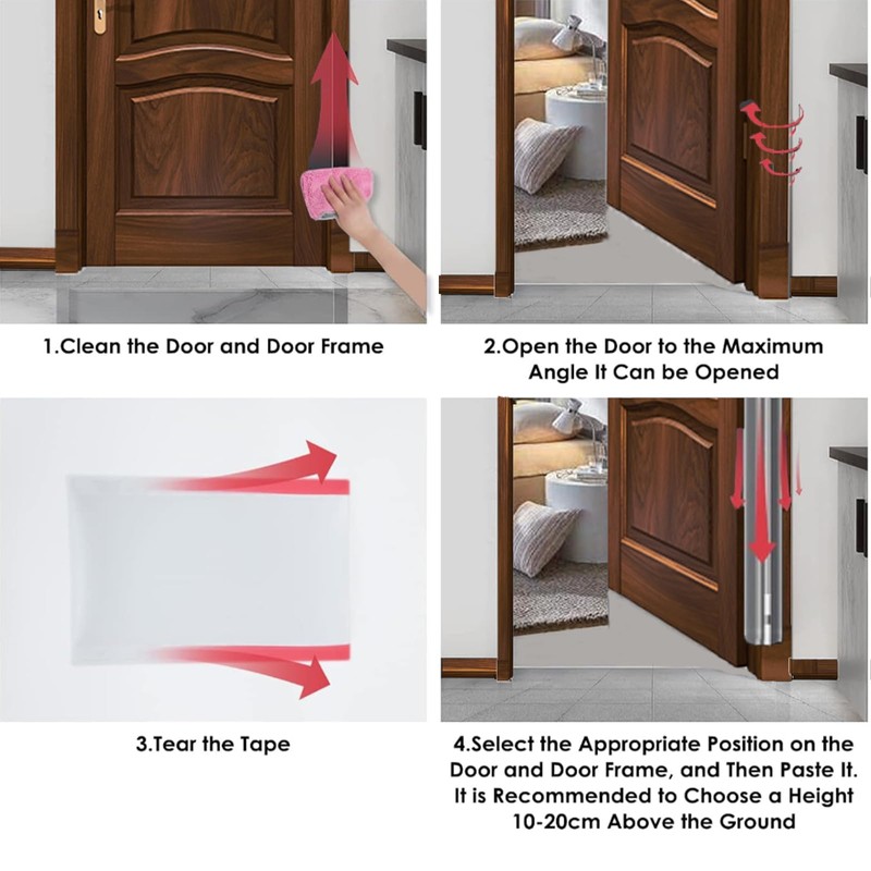 Door Pinch Guard Baby Proofing, Door Hinge Cover, Door Protector