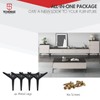 TCHOSUZ 5 Inch / 12cm Metal Furniture Legs, Set of