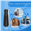Ansevo Button Hook and Zipper Puller Helper, Shirt Aid Assist