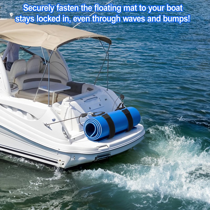 Seaperk Adjustable Rope Hanger for Floating Lily Pad & Mat,