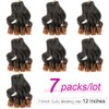 JVILO French Curly Braiding Hair for Box Braids 7 Packs