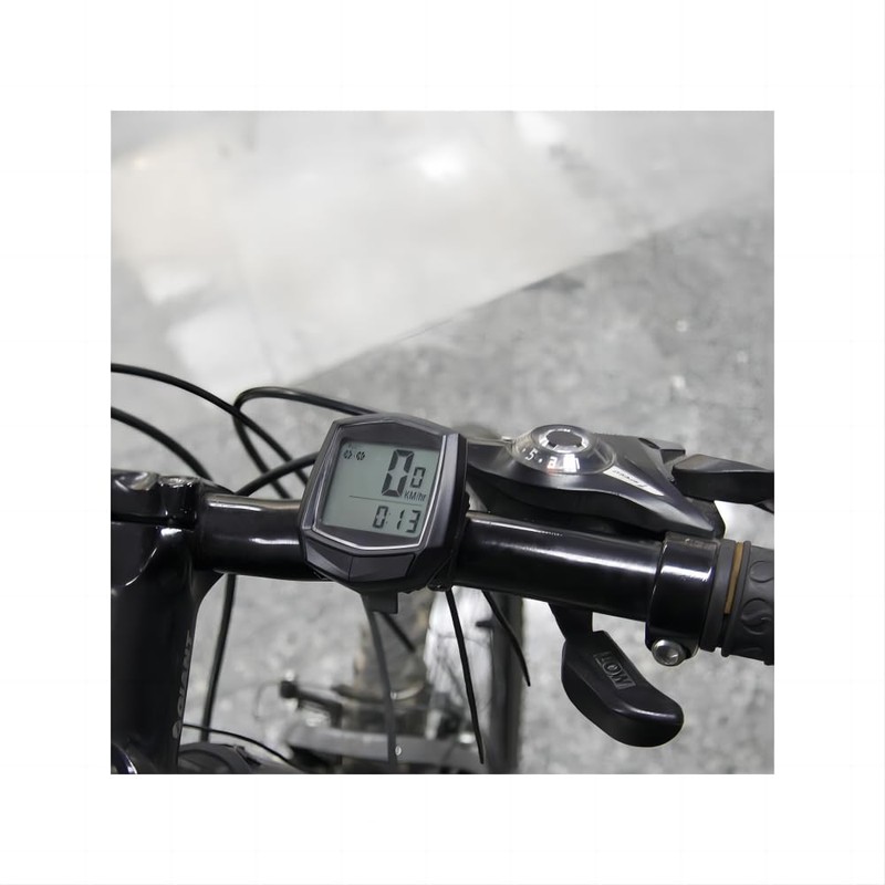 zalati Bicycle Computer Speedometer Stopwatch LCD Display Wired Sensor Connection