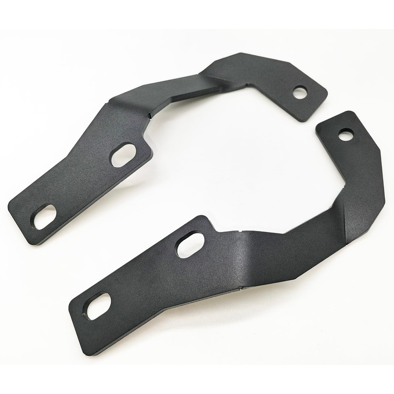 DarSeity Low Profile Mount Hood Hinges Ditch Light Brackets for
