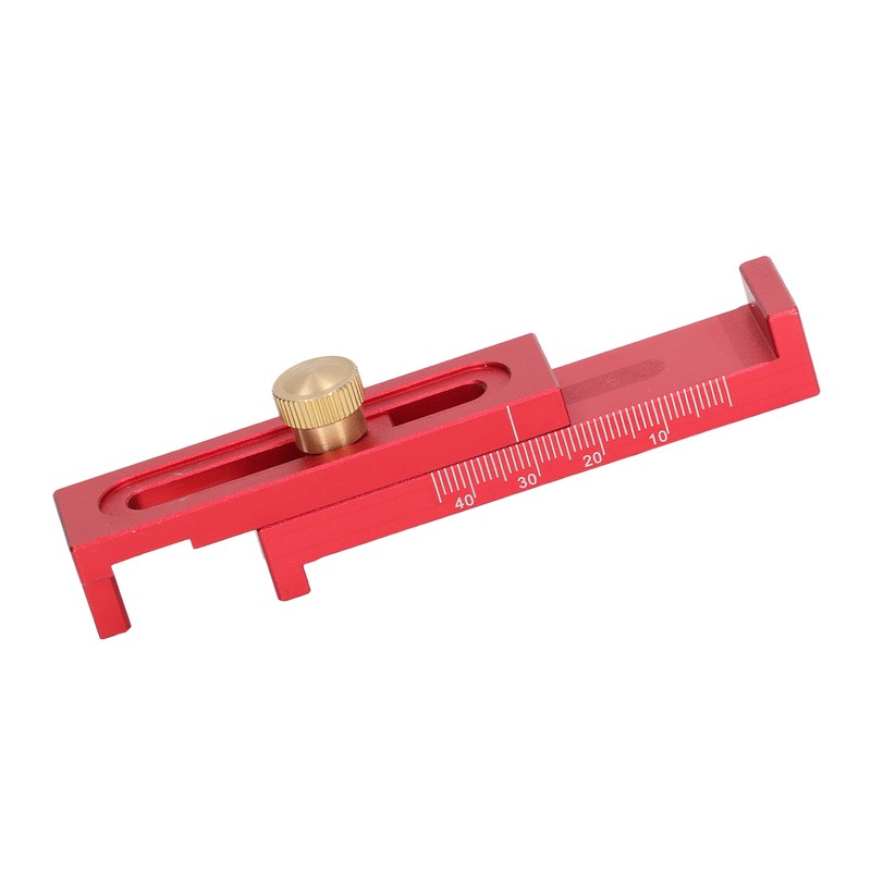 Depth Measuring Ruler Saw Gaps Gauge Aluminium Alloy 5‑40mm Tool