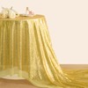 YPDY 1 Yard Gold Sequin Fabric,48 Inch Width by The