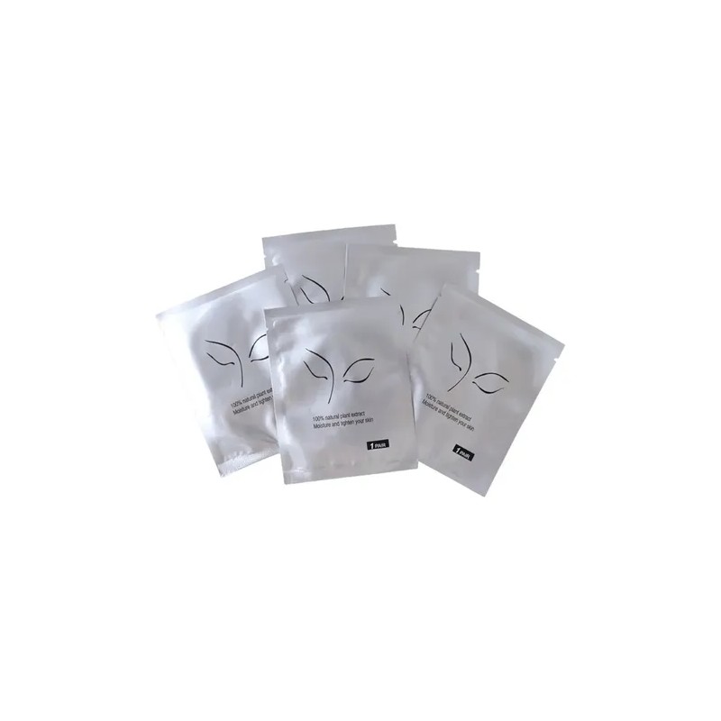 50 Pares Parches Hidrogel Para Extensión lifting Pestañas