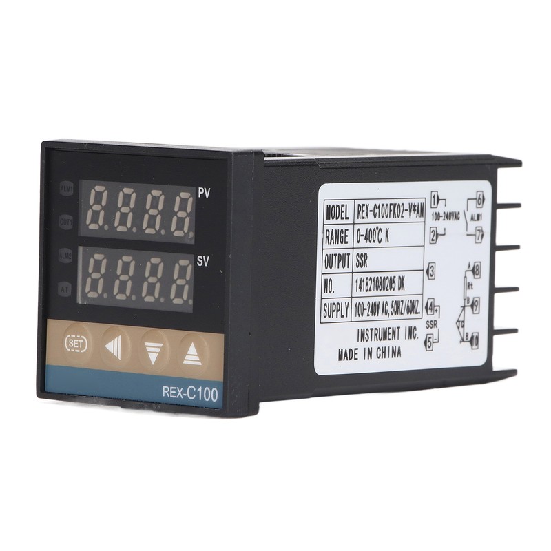 PID Thermostat Temperature Controller Set 0‑400℃ Thermostat Temperature Controller with